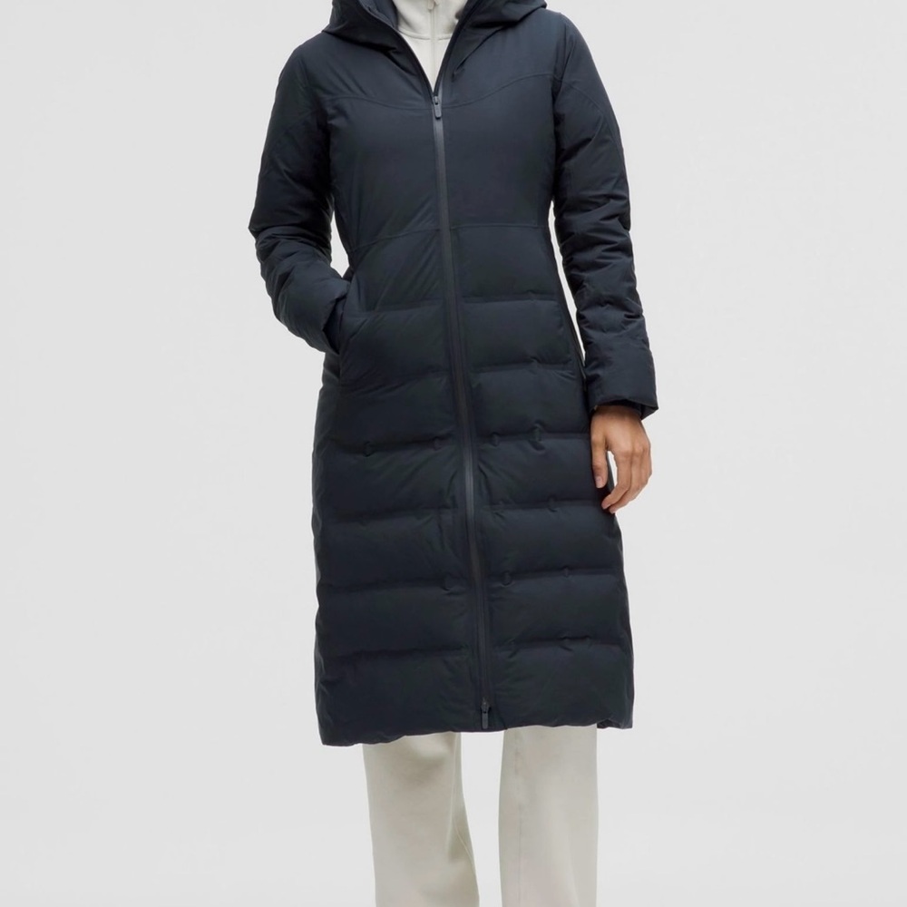 Lululemon Women's Black Long Puffer Coat